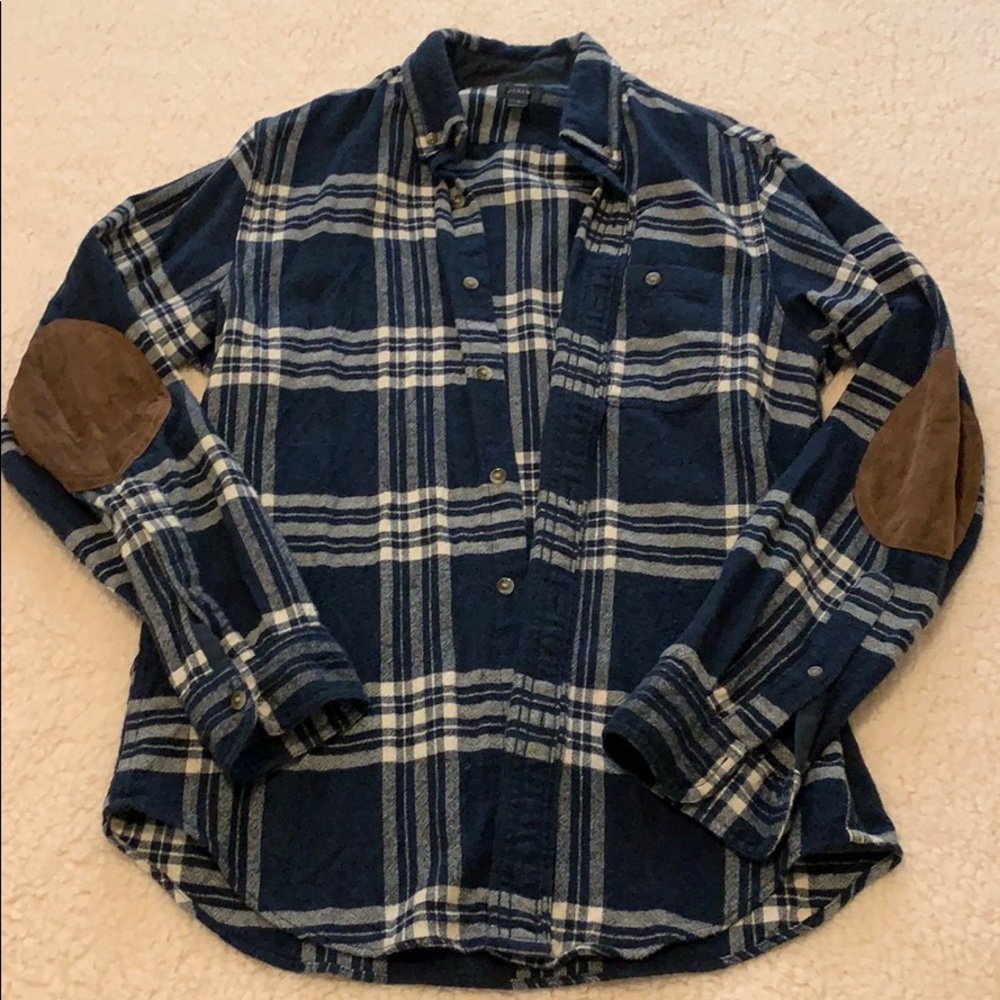 Men’s J Crew Wool Blend Button Down